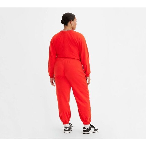 Levi's Trendy Plus Size Laundry Day Sweatpants - Valiant Poppy 3X - Picture 7 of 7